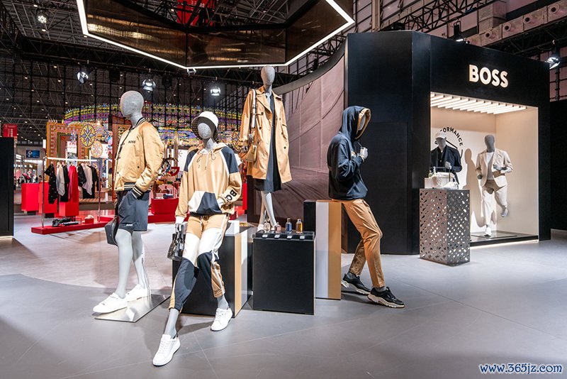 Hugo Boss展台  Hugo Boss图